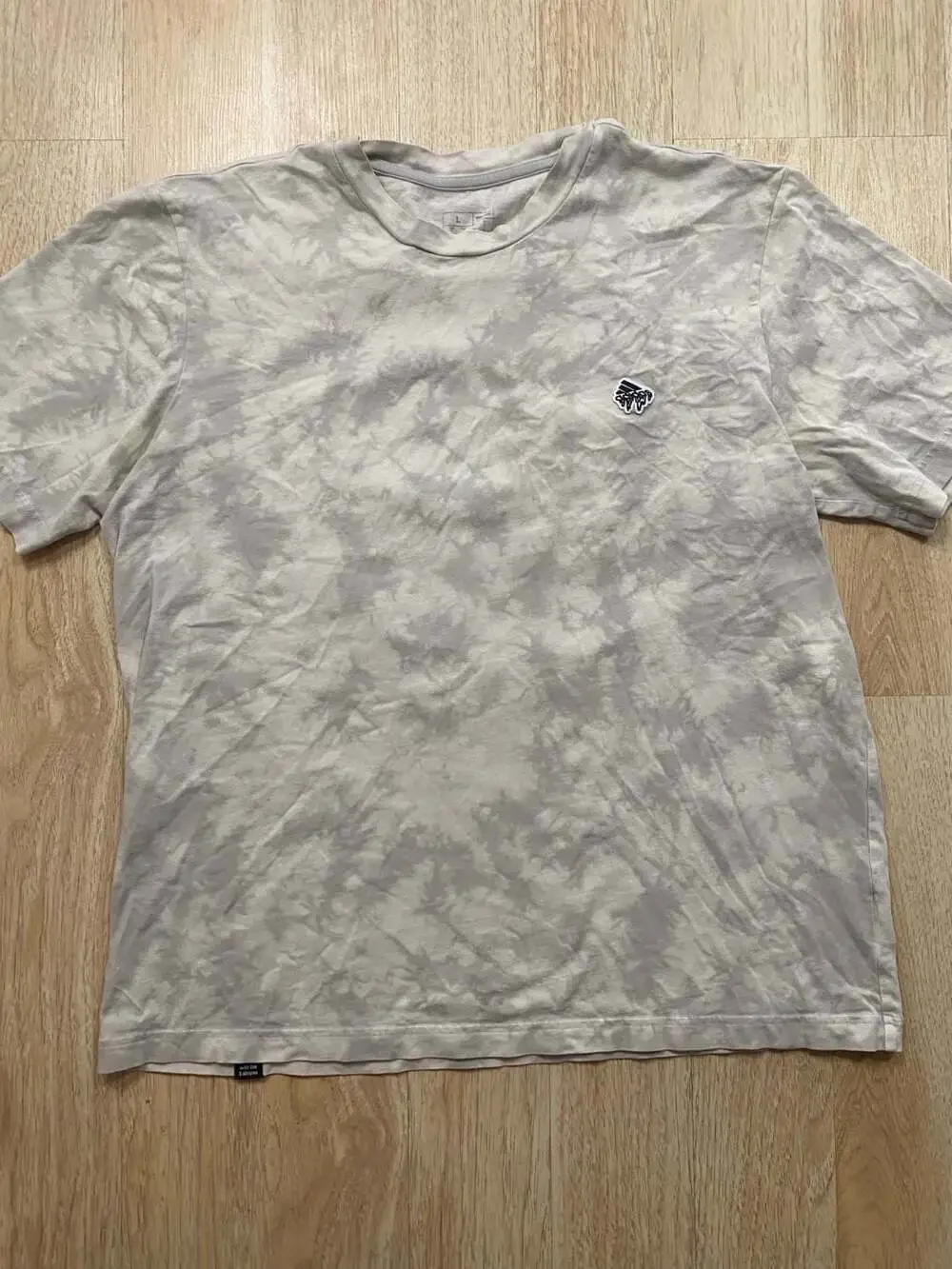 Adidas Men's All Day I Dream About Sneakers Tie-Dye Graphic T-Shirt Size L